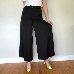 J. Peterman Silk Palazzo Pants, size 10
